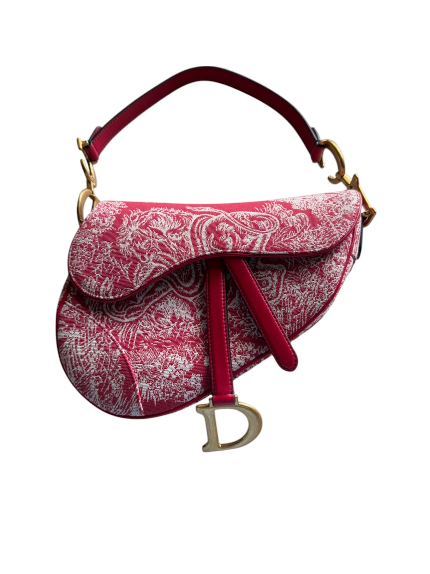 Dior Handbag Pink and white