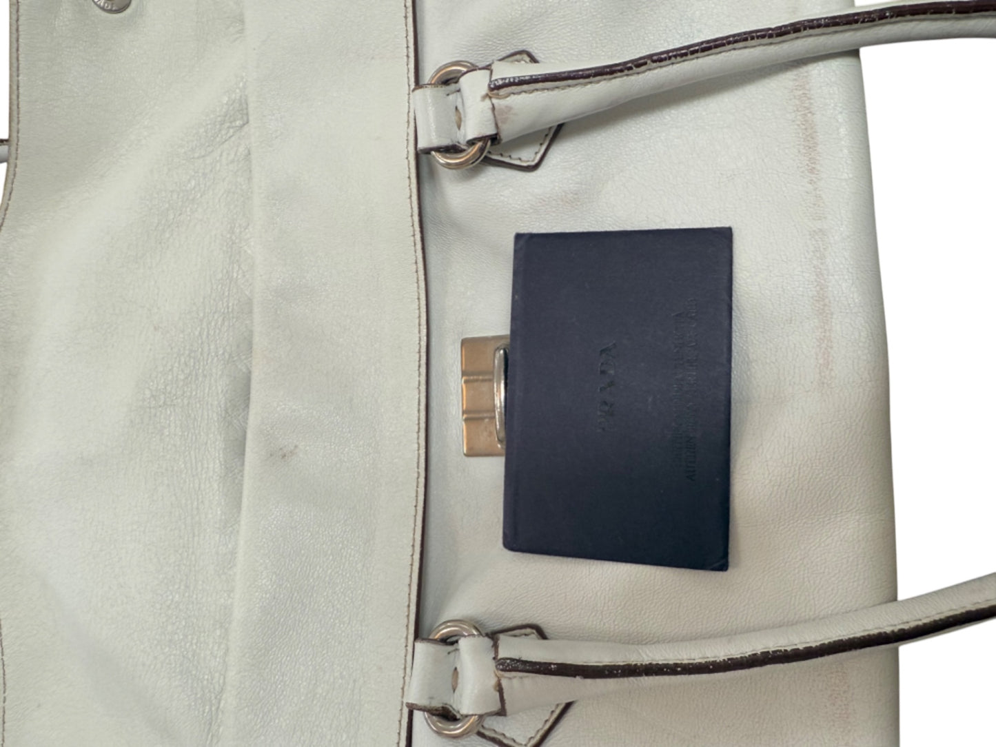 Prada Handbag Cream/Off-white