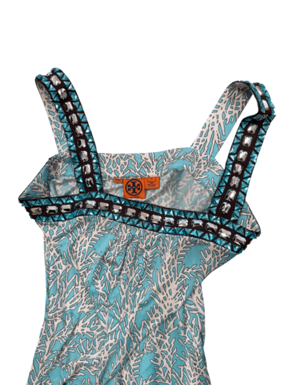 Tory Burch Dress Blue and White