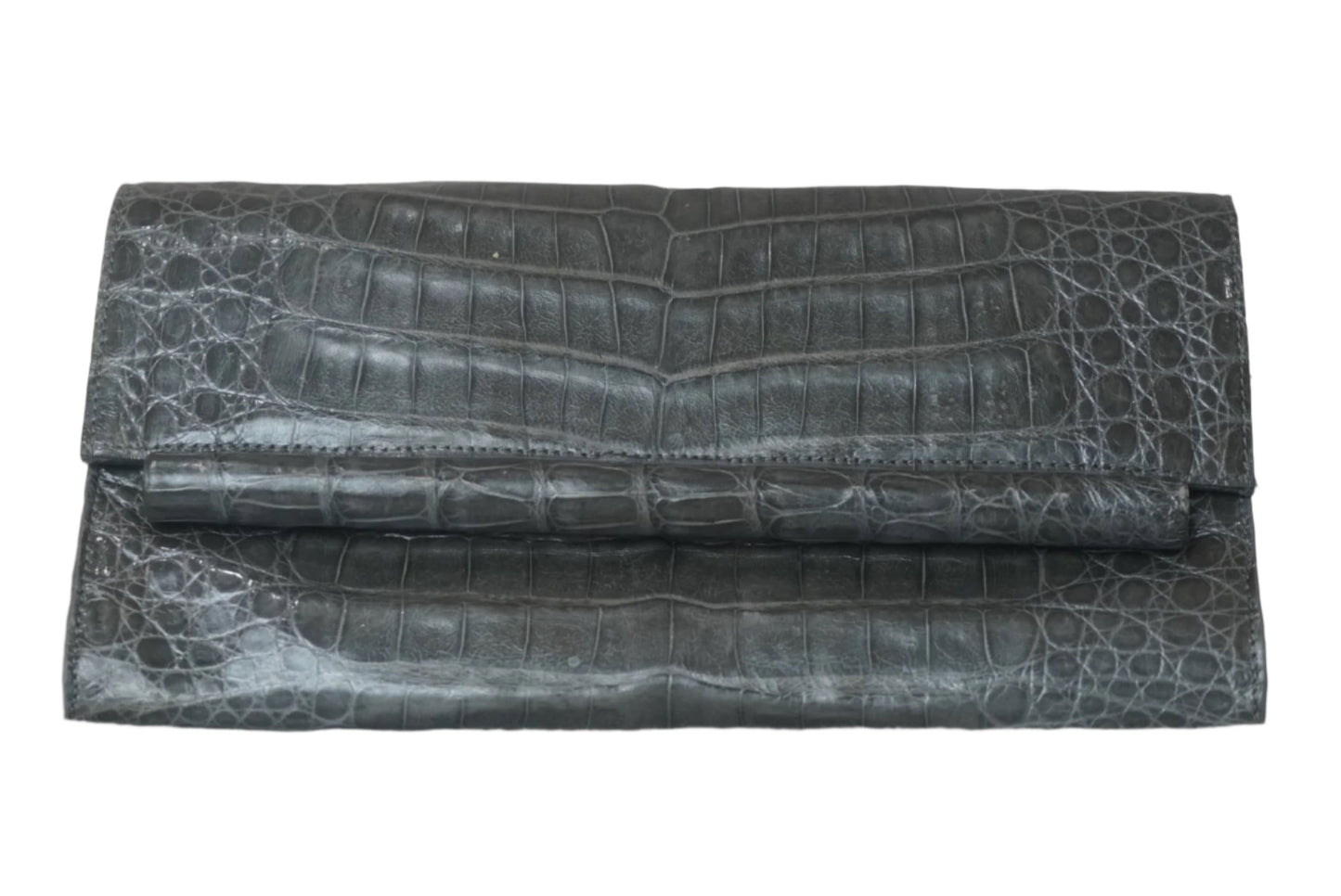 Nancy Gonzalez Crocodile Clutch