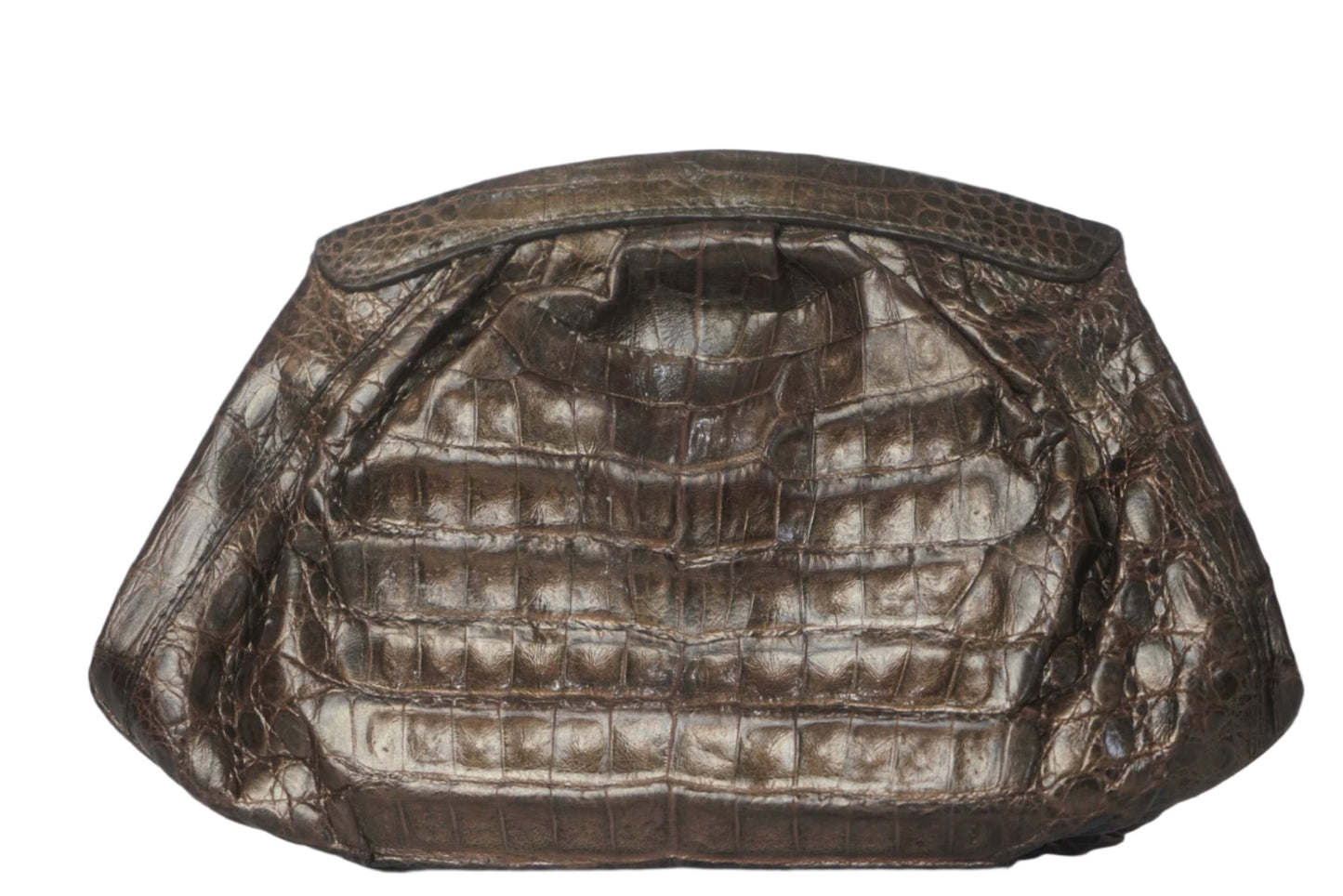 Nancy Gonzalez Crocodile Clutch