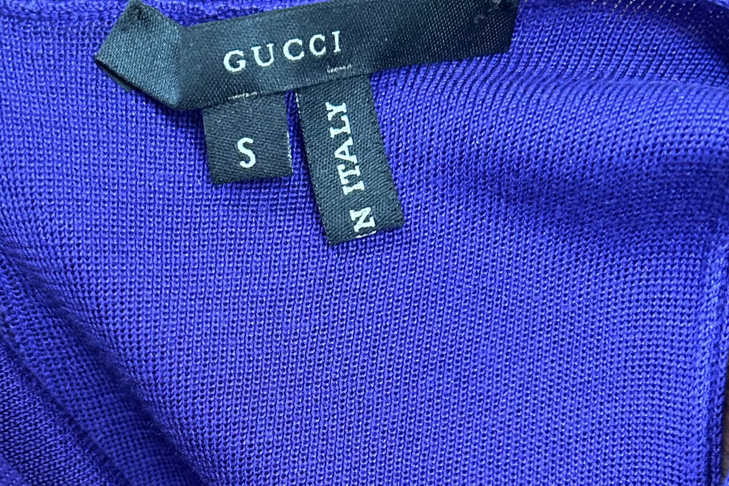 Gucci Knit Back Clip Tank Top