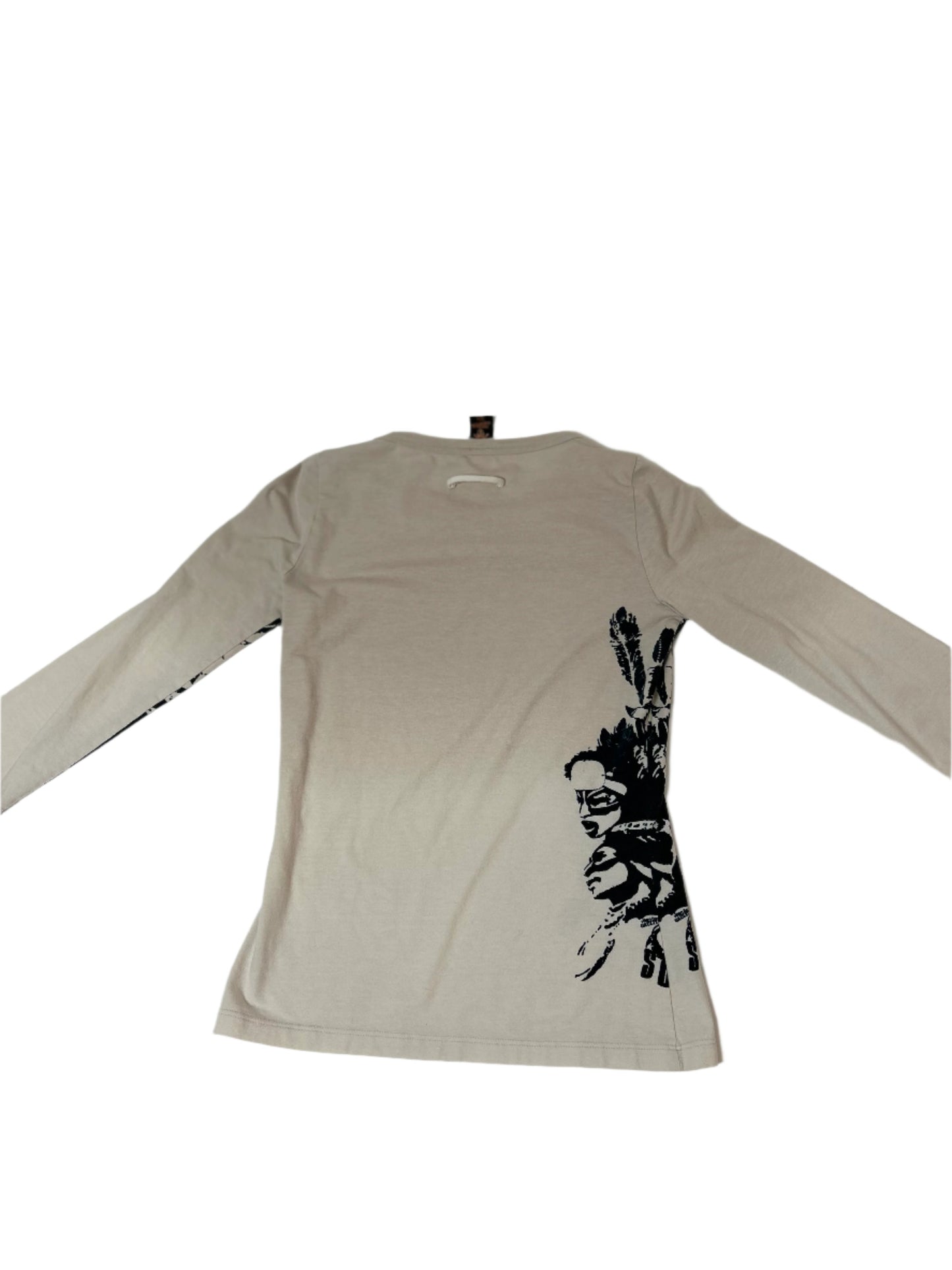 Jean Paul Gaultier Soleil Tribes Long Sleeve Top
