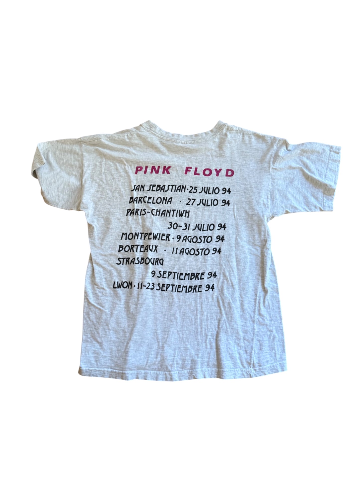 Pink Floyd “Division Bell” European Tour Tee (1994)