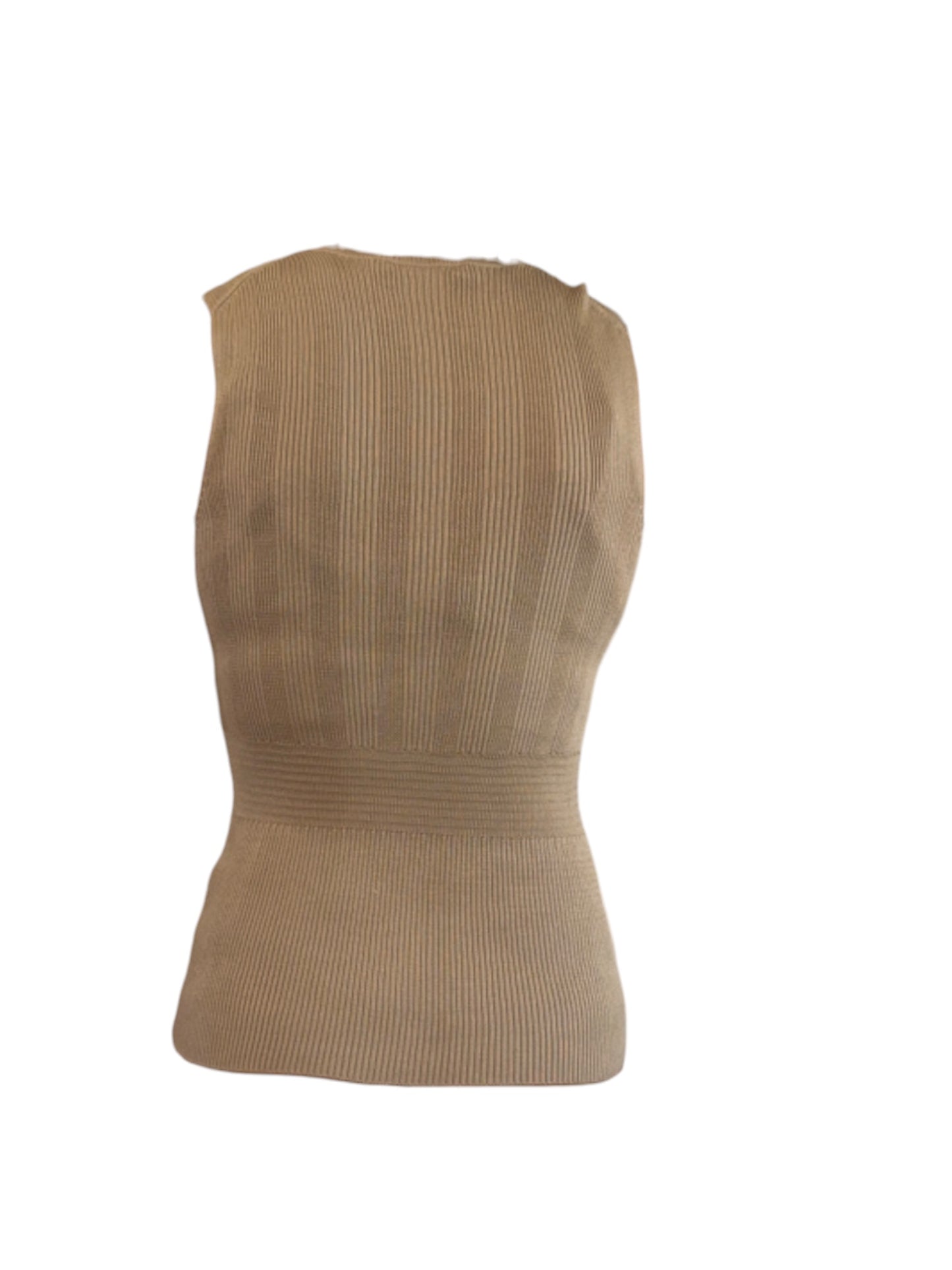 Prada Ribbed Knit Tank — Early 2000s