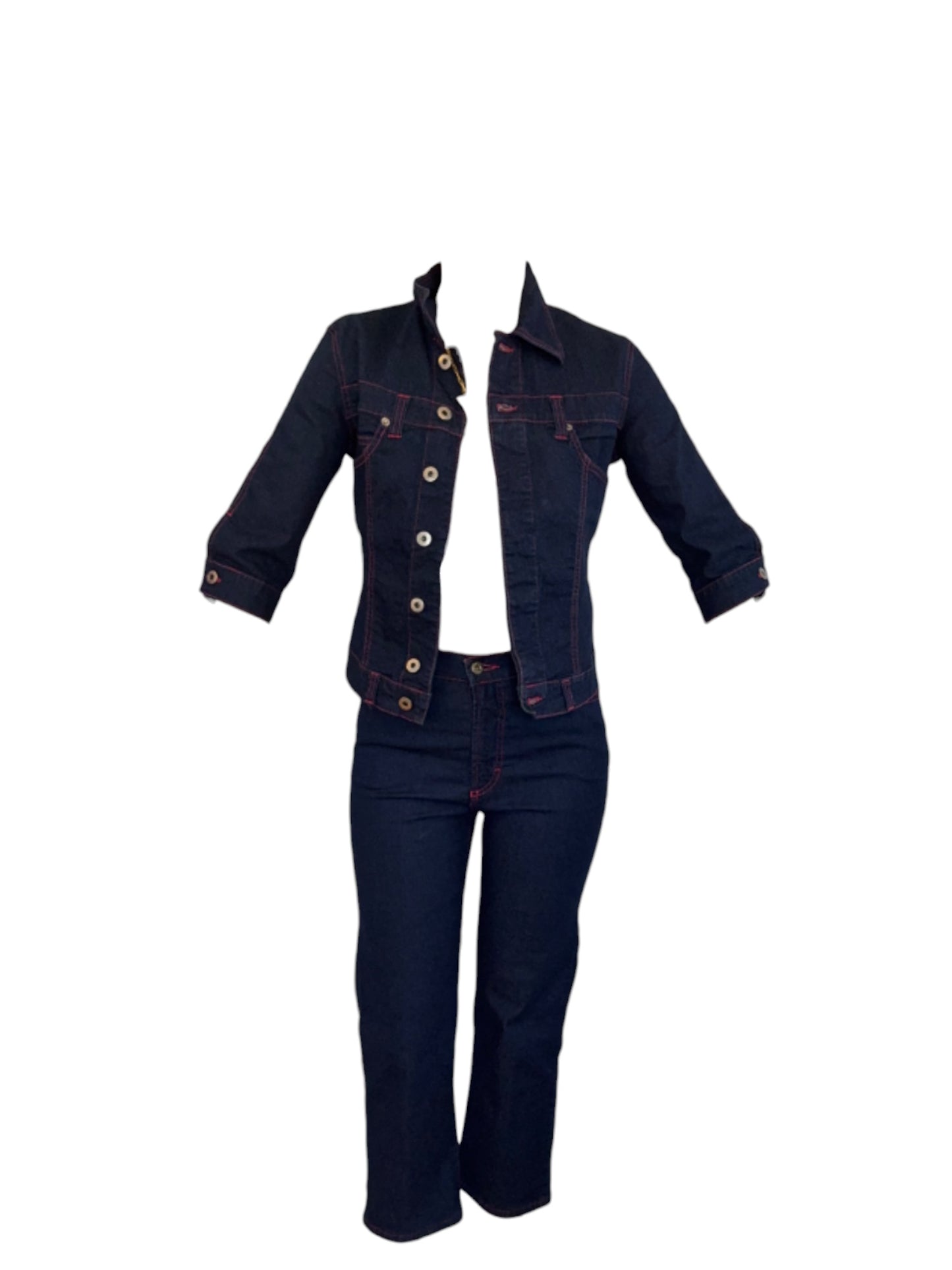 D&G Denim Set — Early 2000s