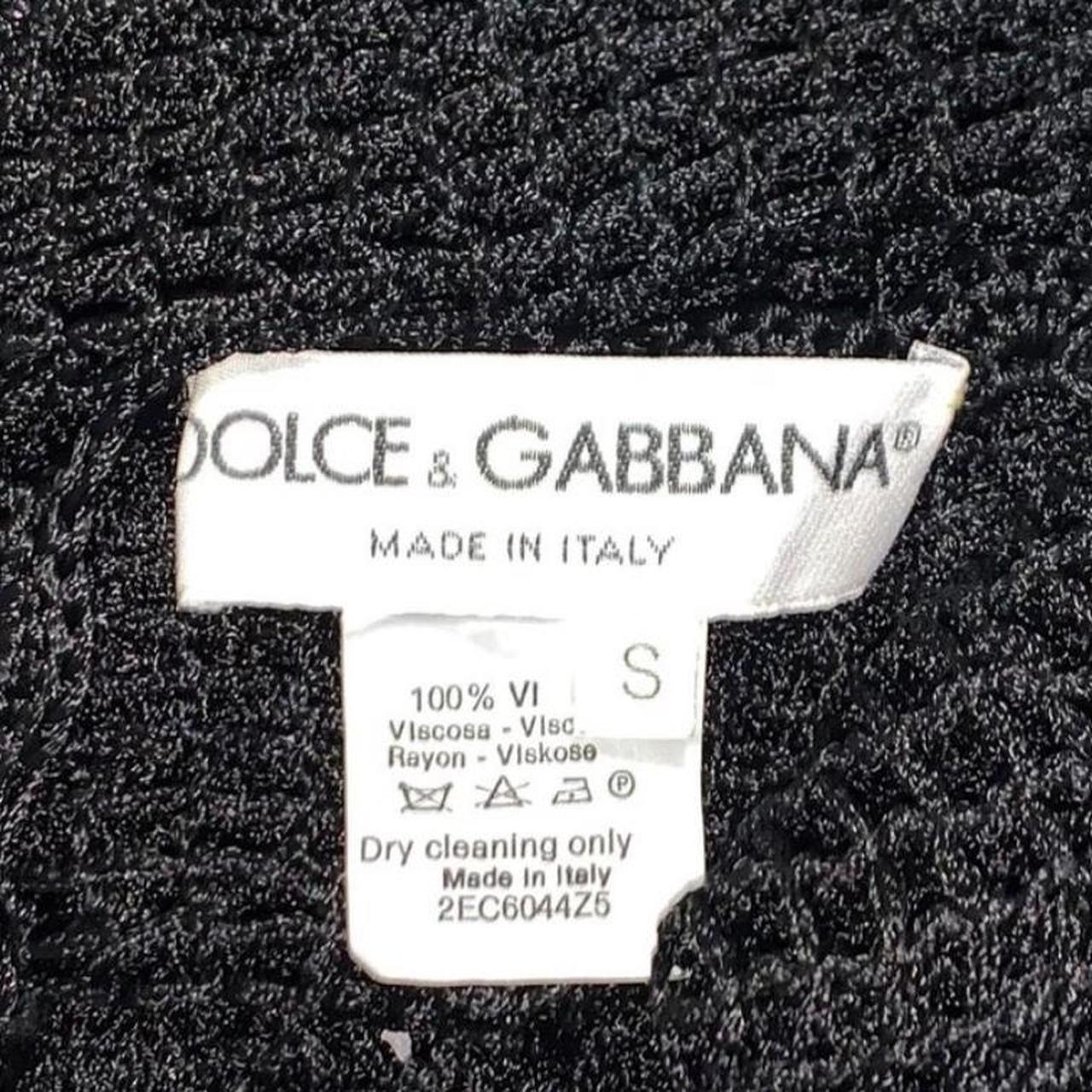 F/W 1997 Dolce & Gabbana Runway Knit dress