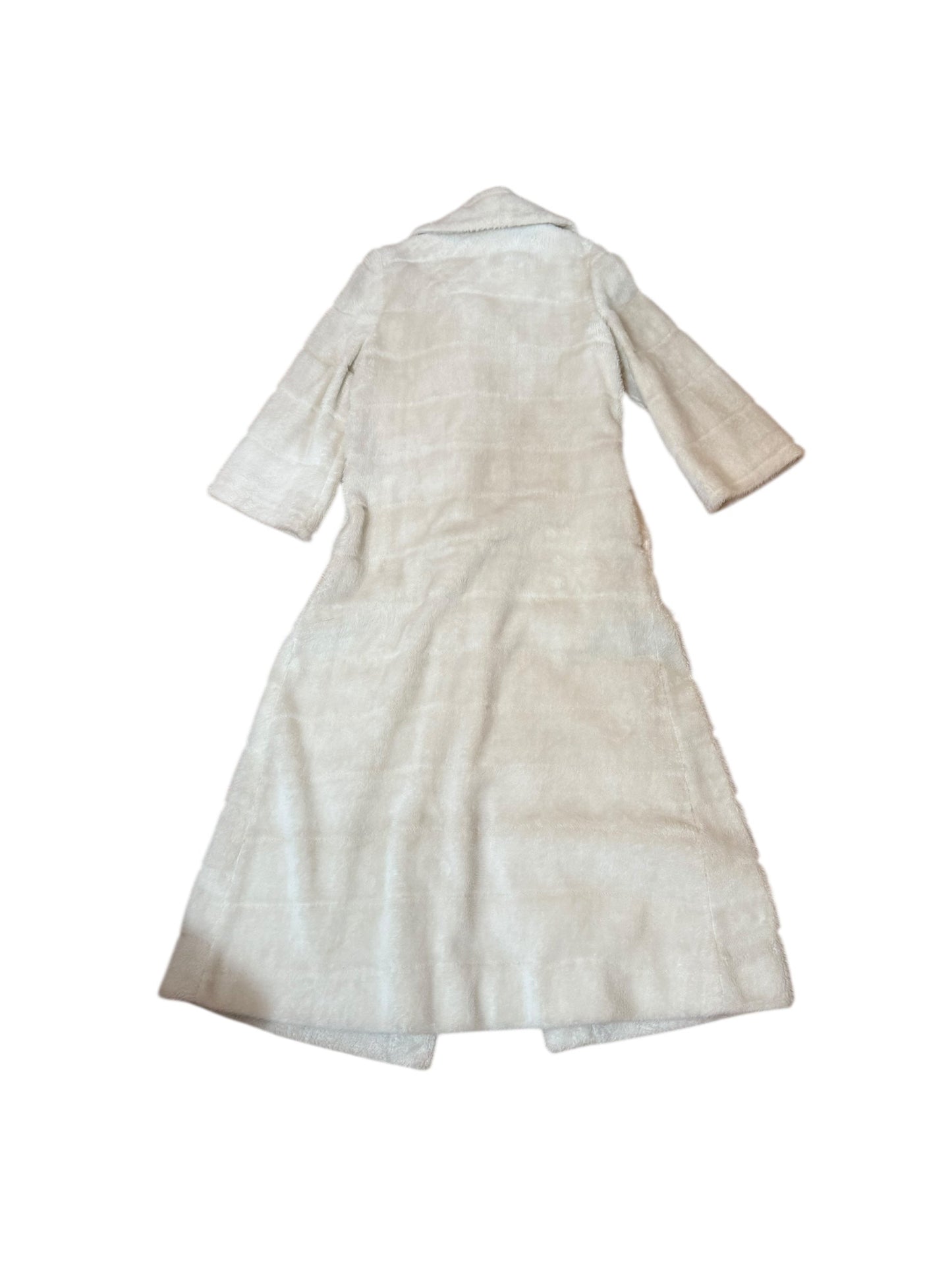 Raymodes NY Vintage Cream Faux Fur Coat