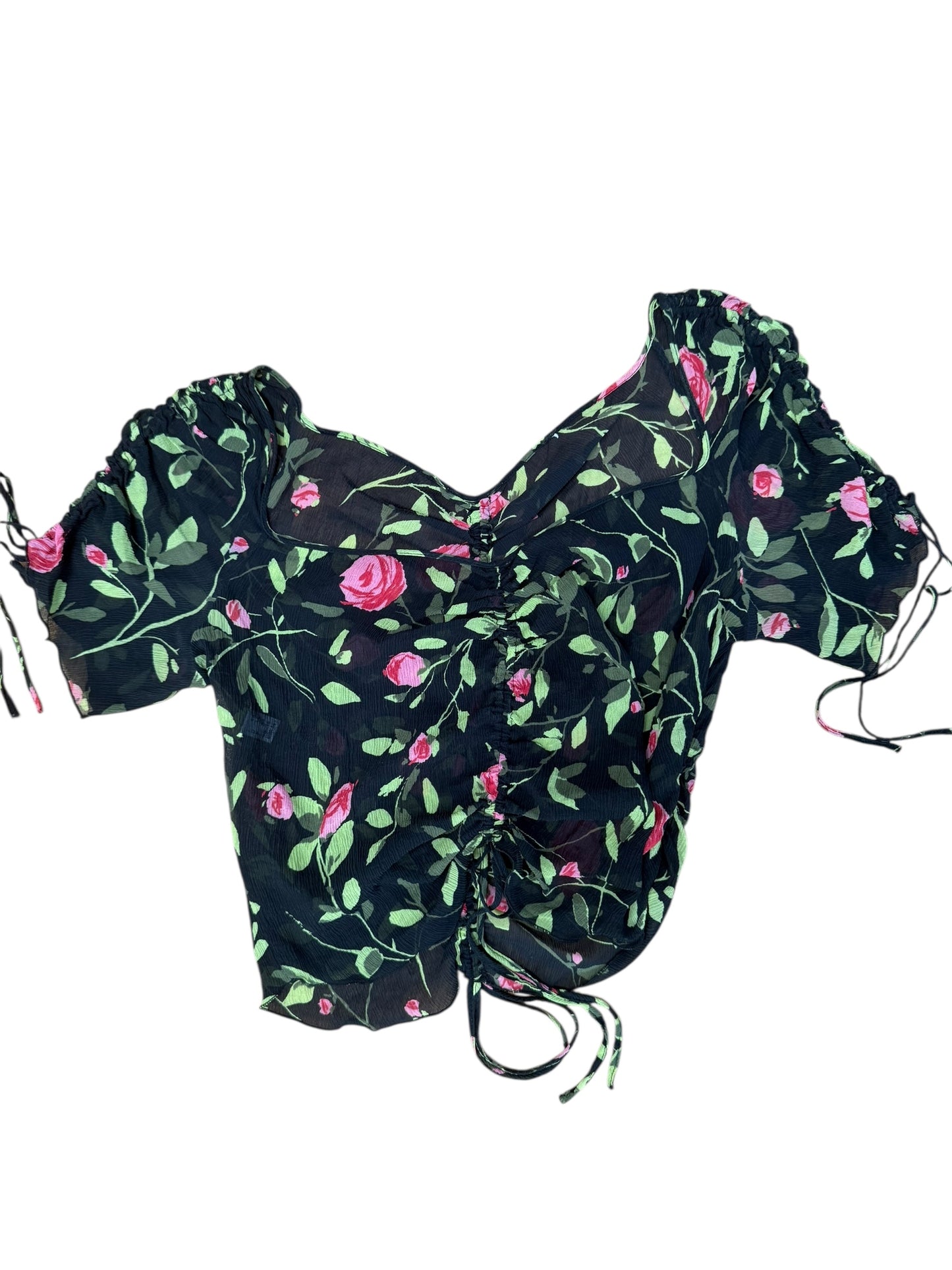 Moschino Silk Floral Two-Piece Set (Late 1990s)