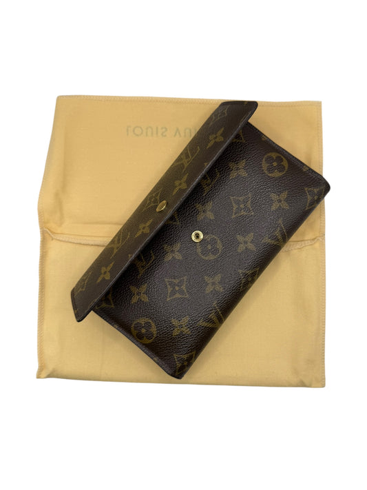 Louis Vuitton Monogram Canvas Sarah Wallet