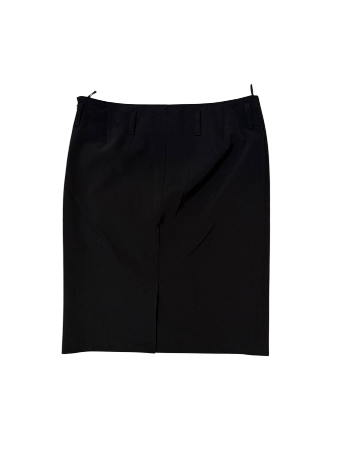 Black skirt on a white background