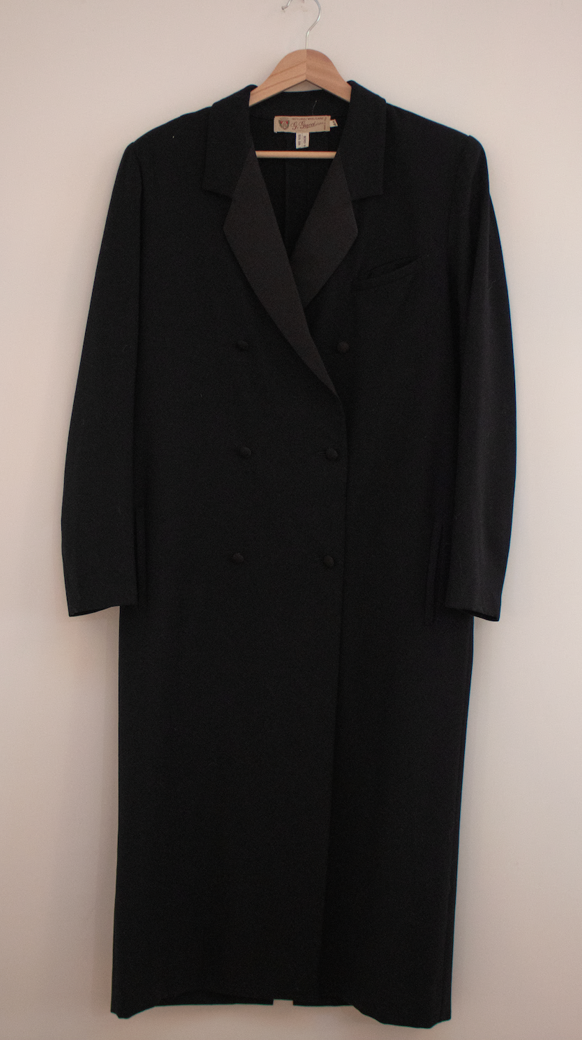 Vintage Gucci Double-Breasted Wool Coat