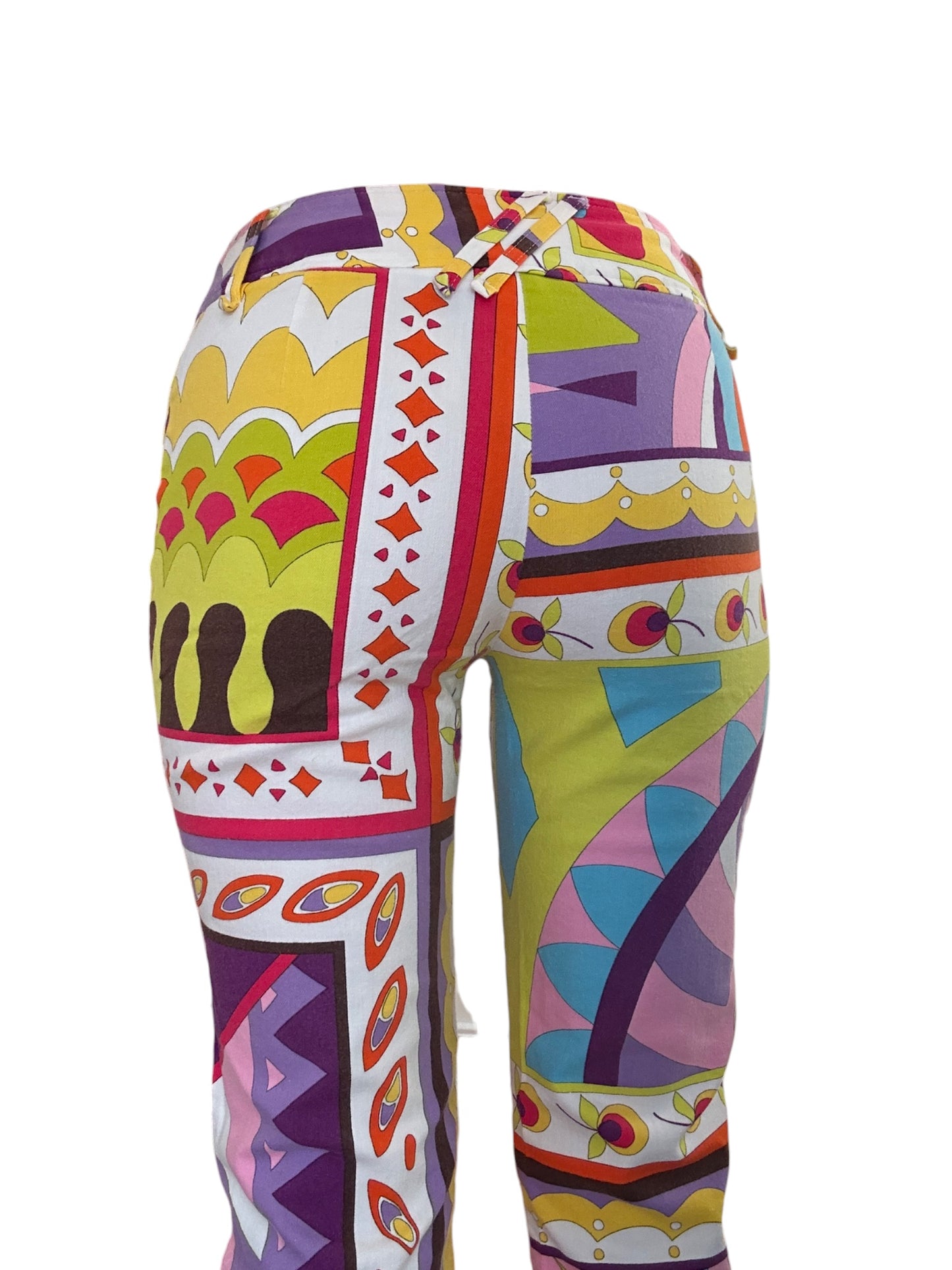 D&G Printed Capri Pants – Rare Ittierre Era