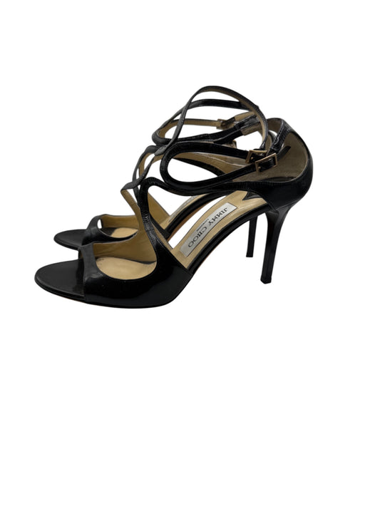 Jimmy Choo Strappy Patent Sandals