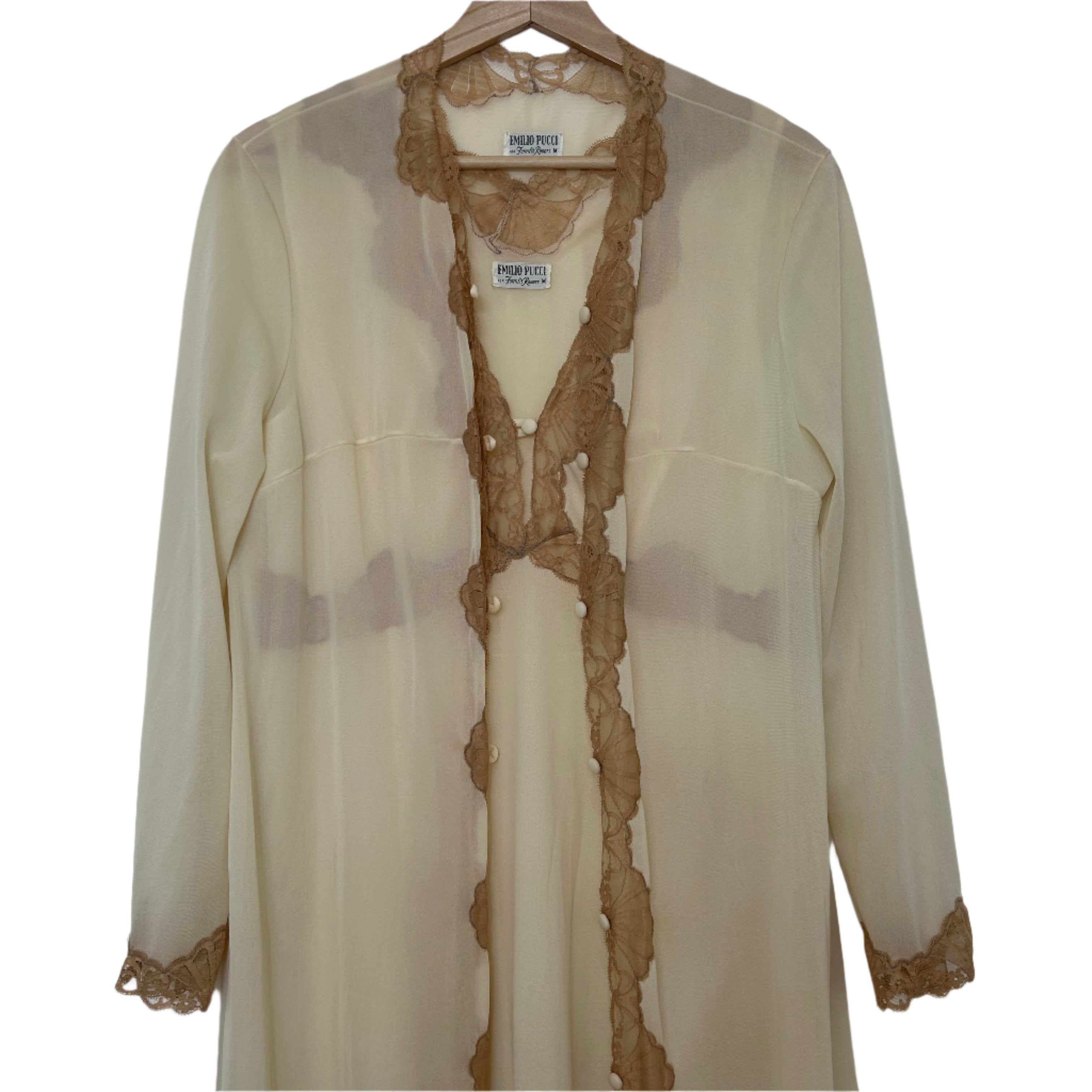 Lone House- Emilio Pucci Formfit Rogers Dress with Robe