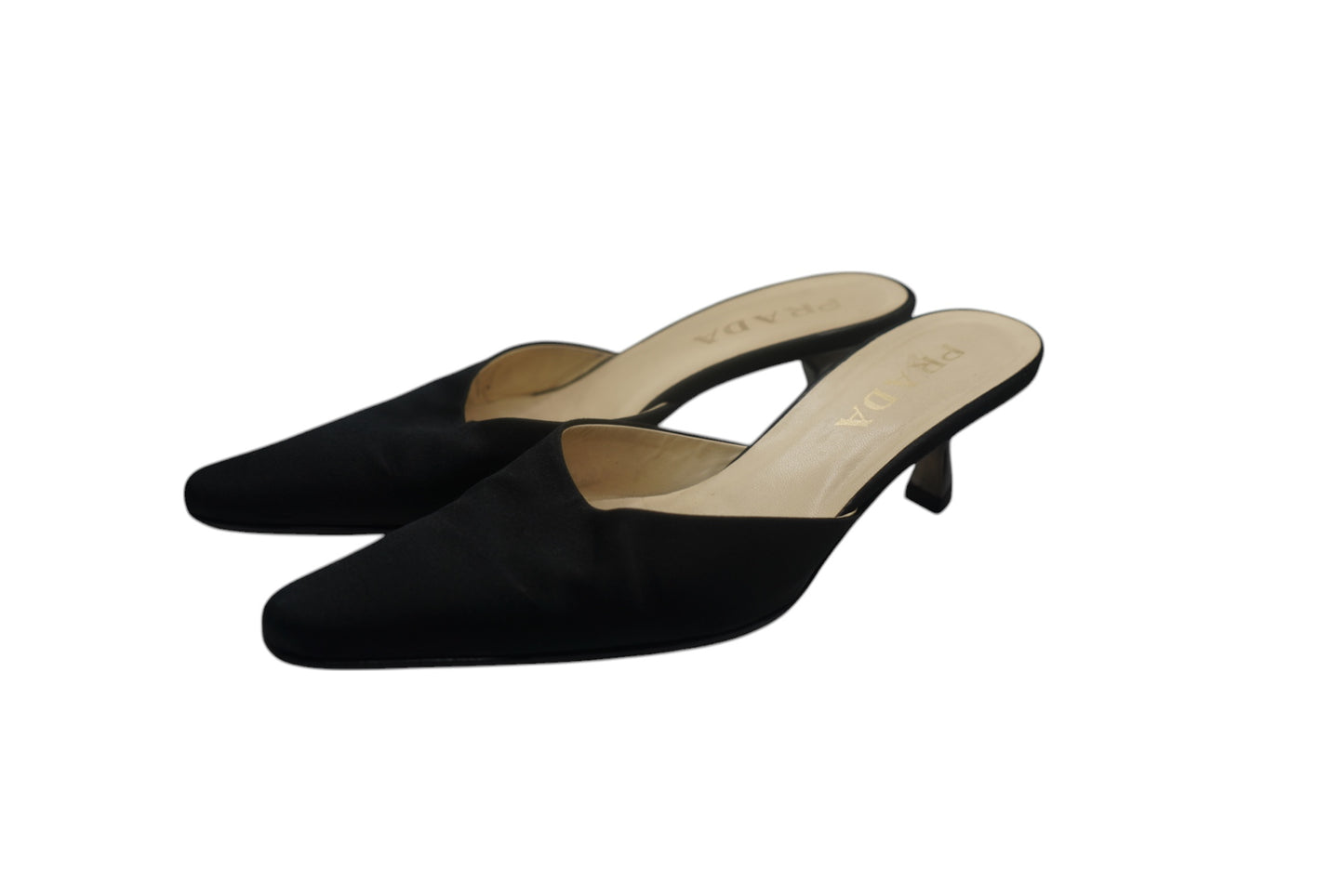 Prada Satin Kitten Heel