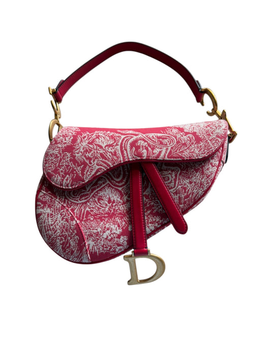 Dior Handbag Pink and white
