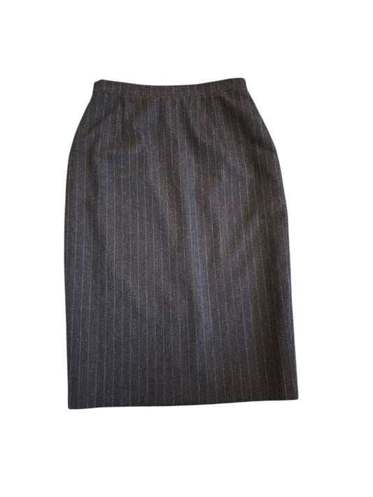 Burberry Pinstripe Skirt