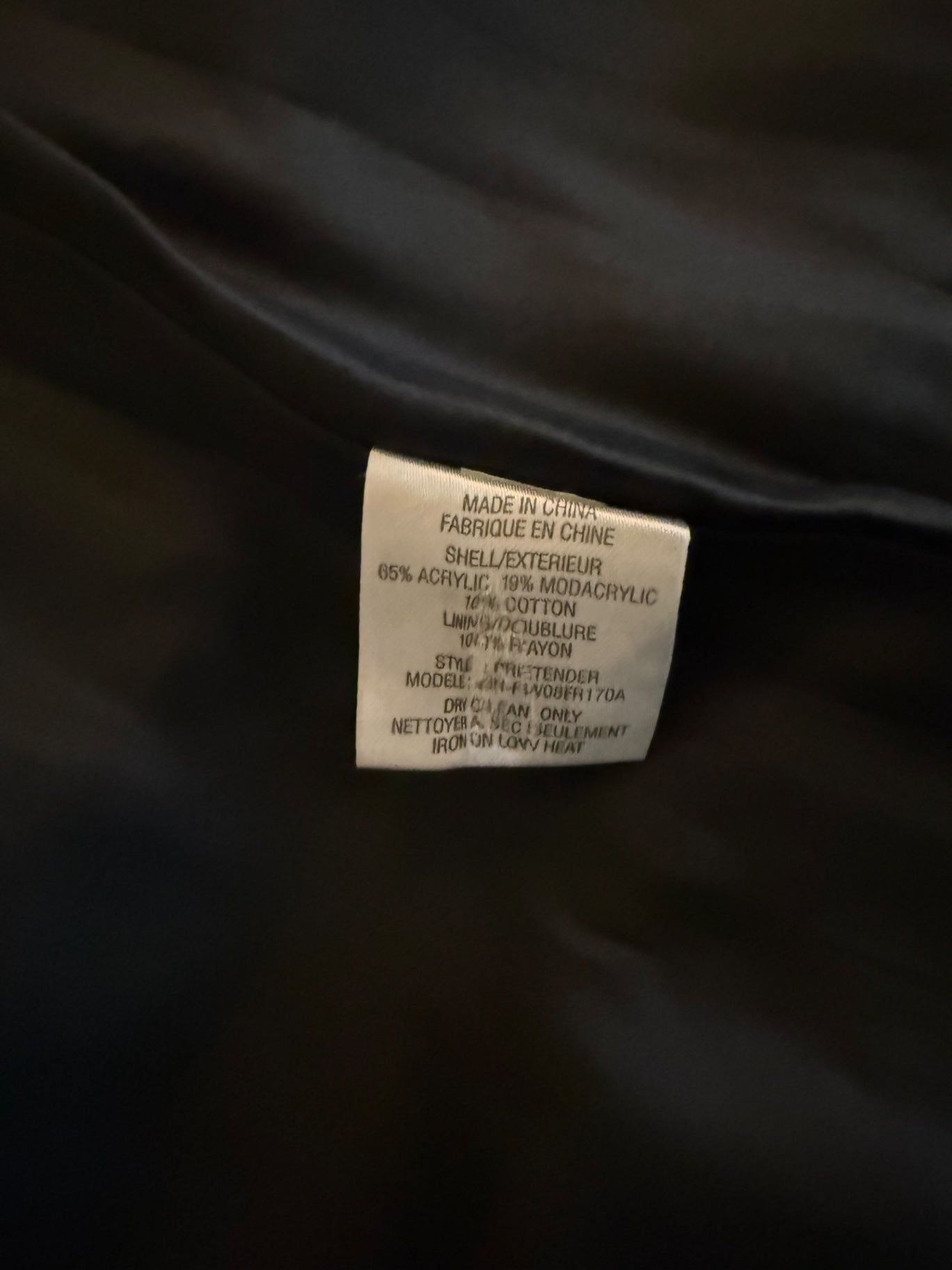 Gryphon New York Faux Fur “Pretender” Vest — Brown and Gold Jacket Medium Brown