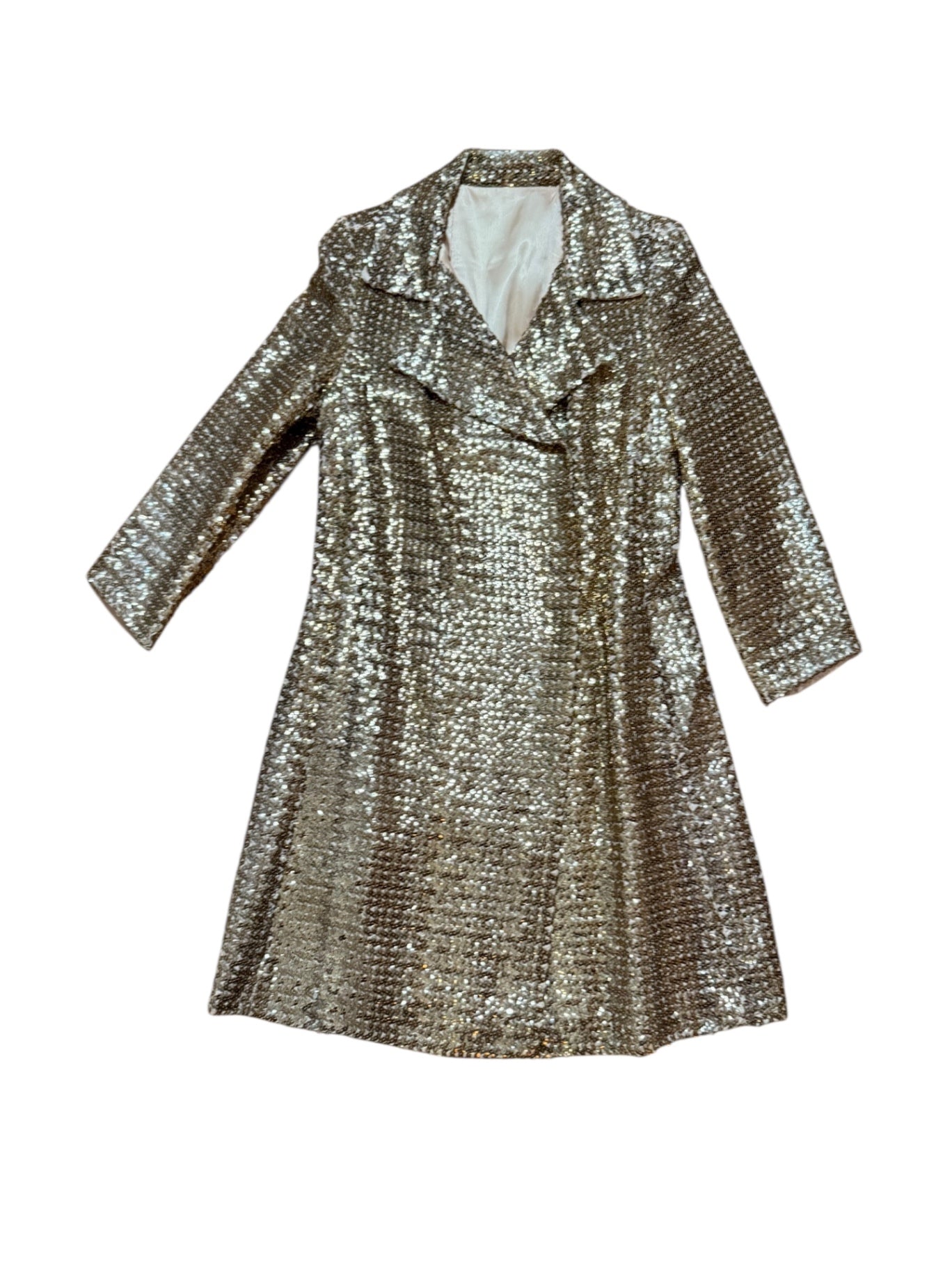 Vintage Jacket  Gold Sequin
