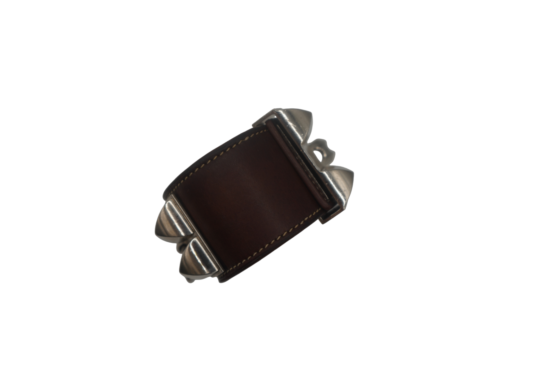 Hermès Accessory Brown and Silver