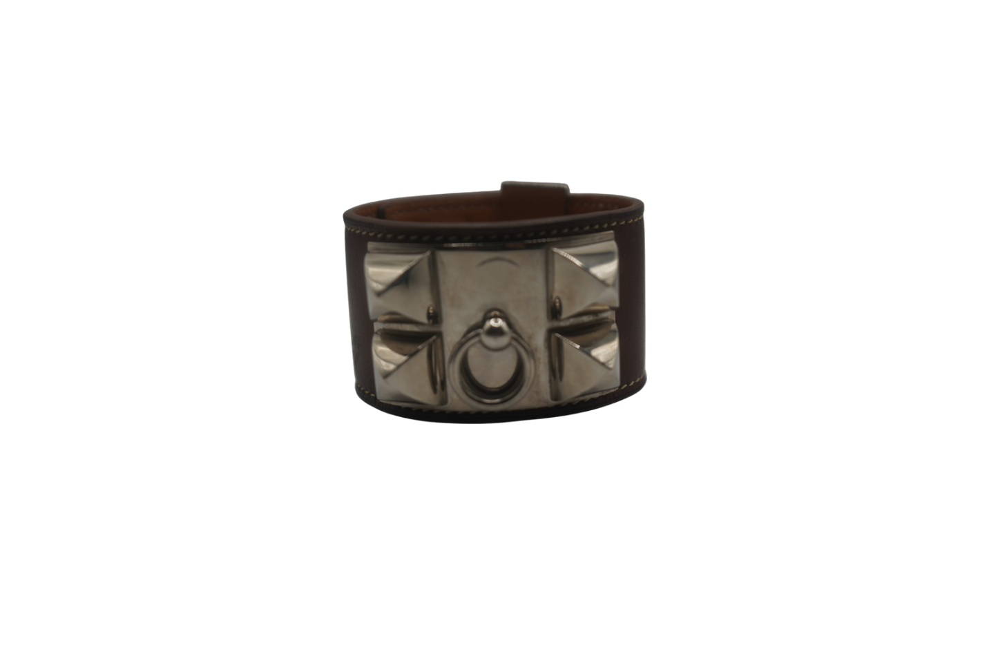 Hermès Accessory Brown and Silver