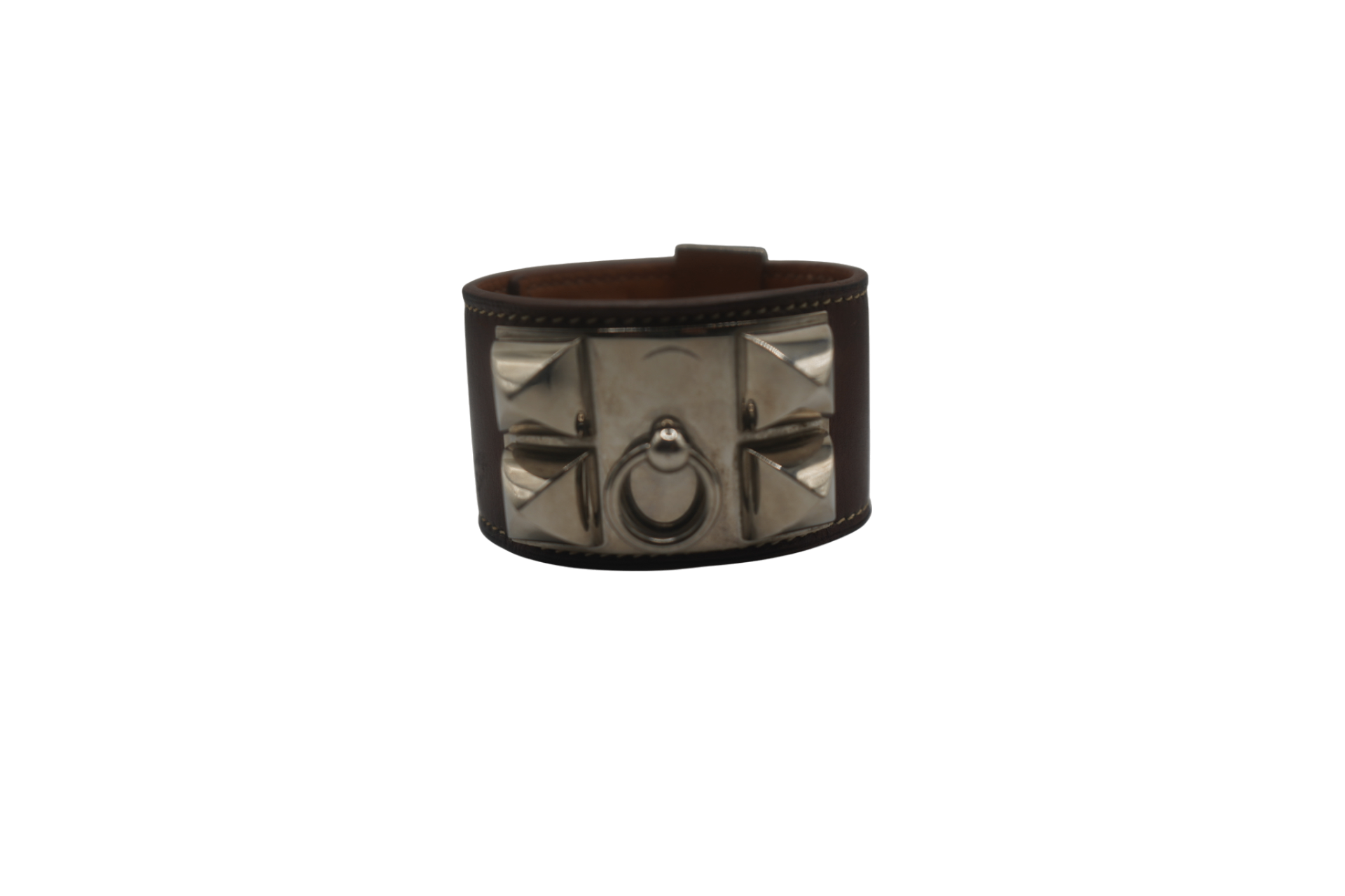 Hermès Accessory Brown and Silver