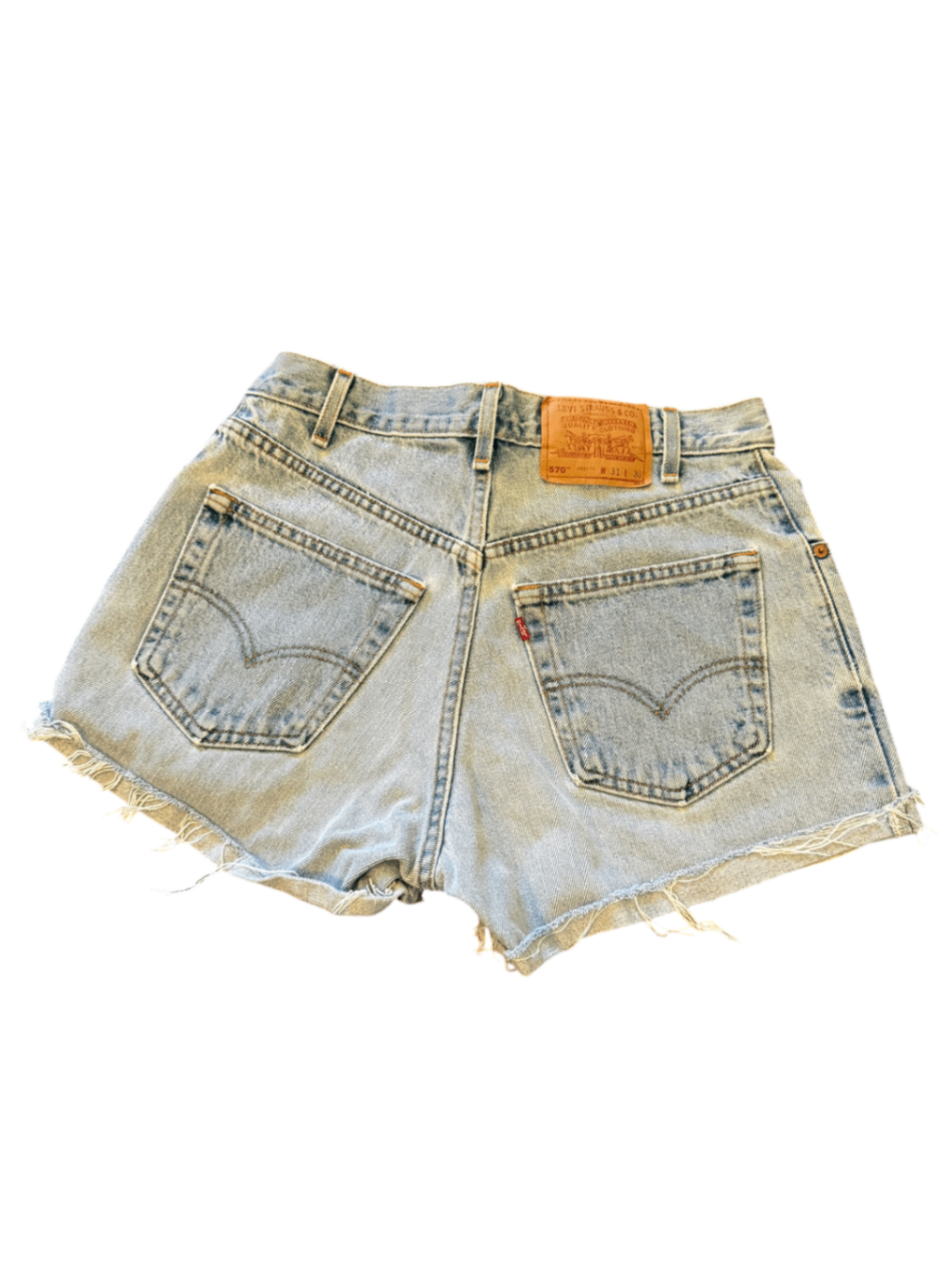 Vintage Levi’s 570 Cut Off Denim Shorts