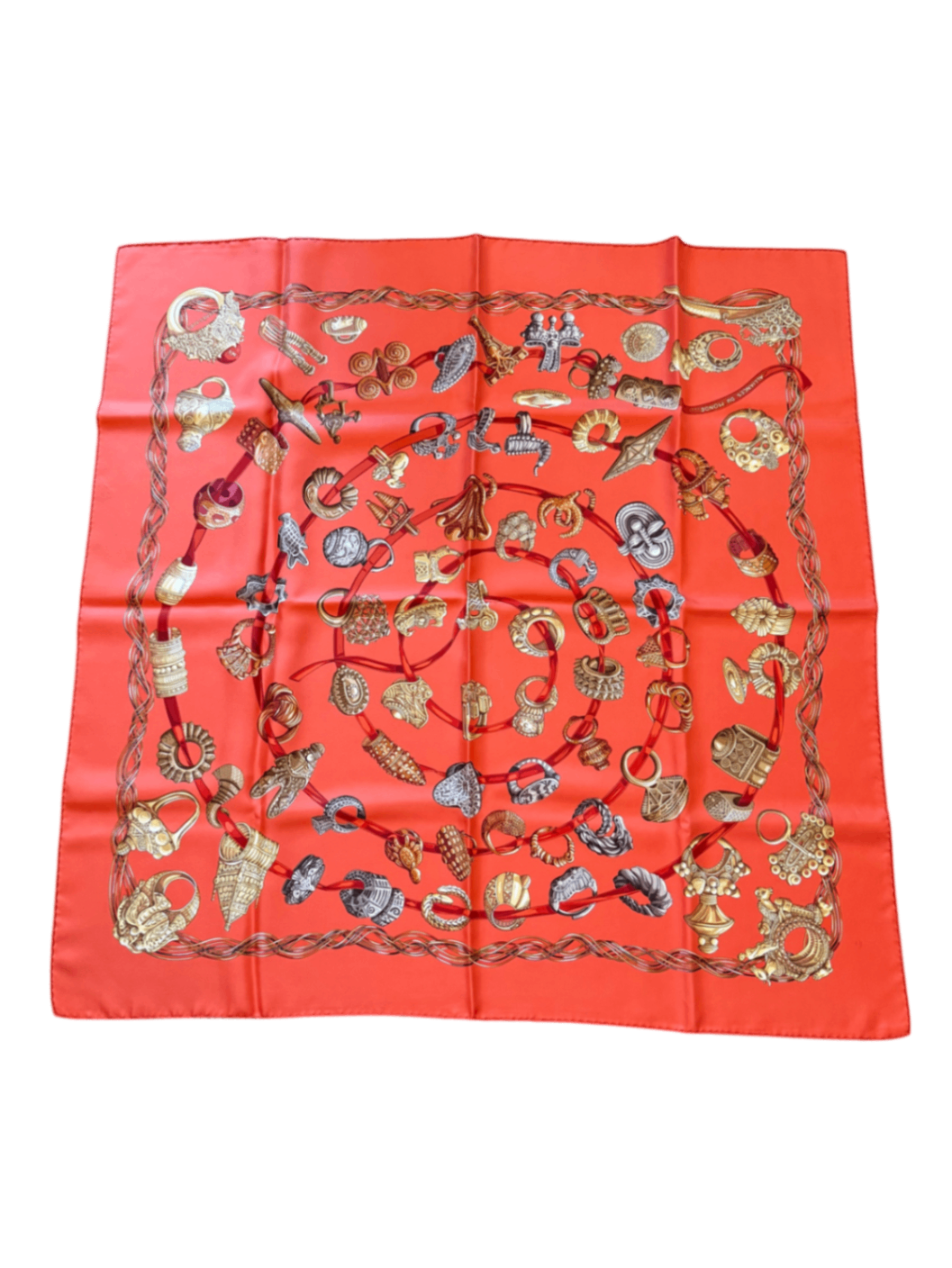 Hermès “Alliances du Monde” Silk Scarf