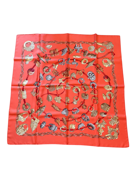 Hermès “Alliances du Monde” Silk Scarf
