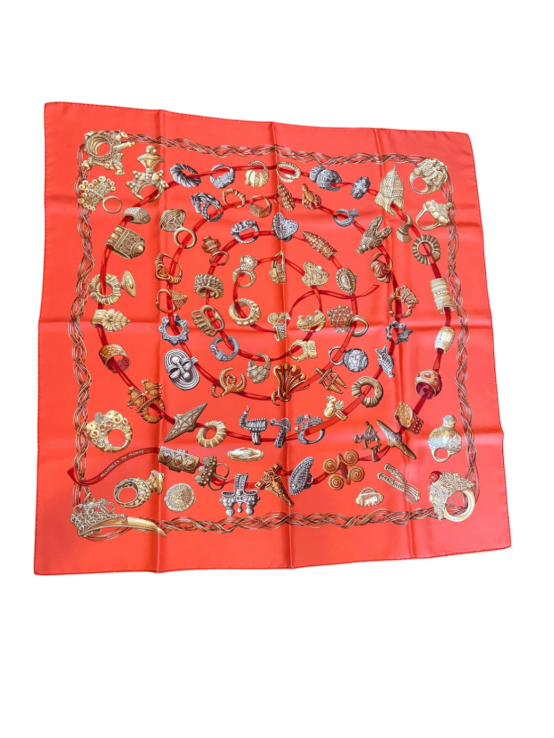 Hermès “Alliances du Monde” Silk Scarf
