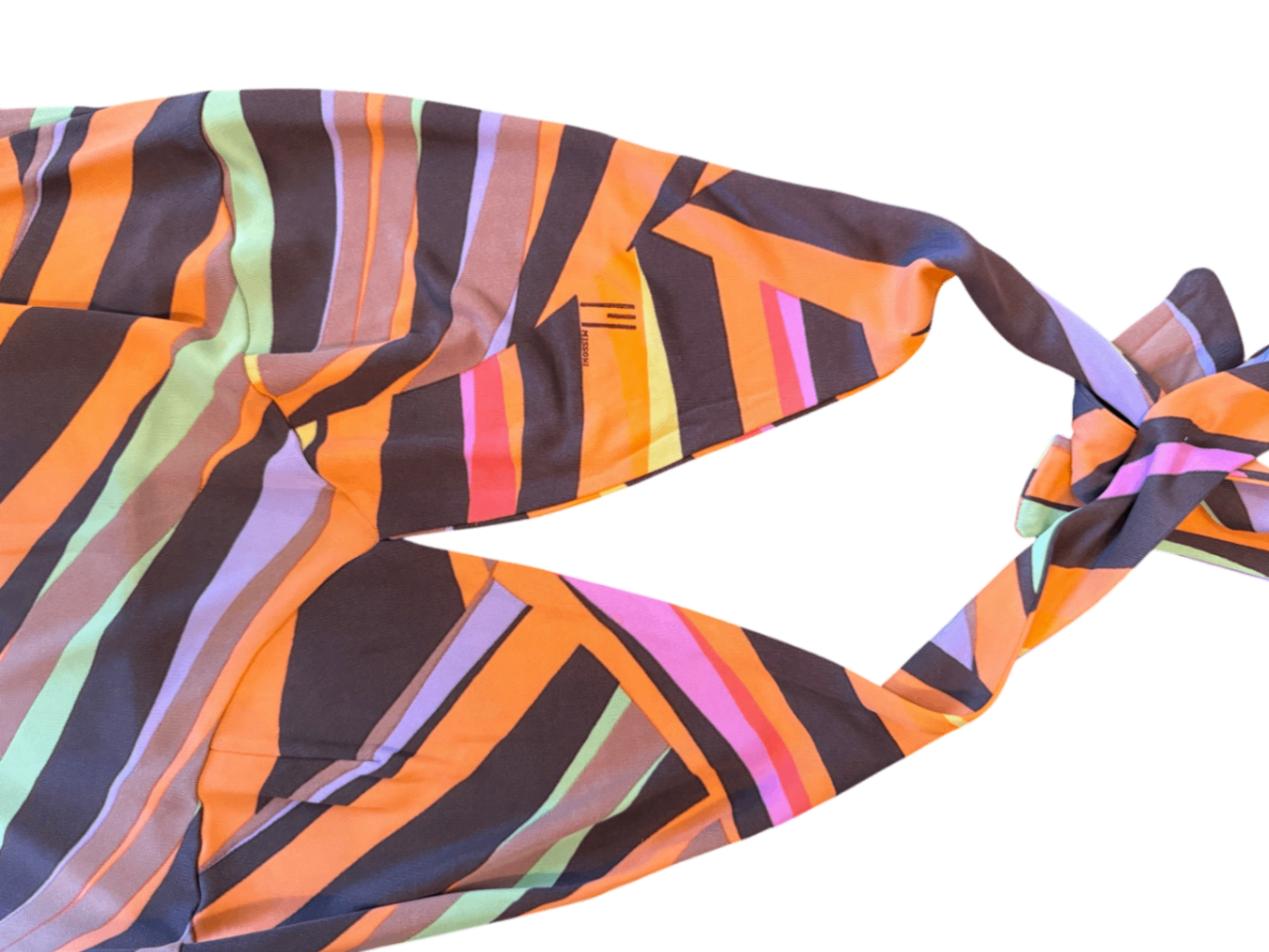 Vintage Missoni Tie Halter Dress