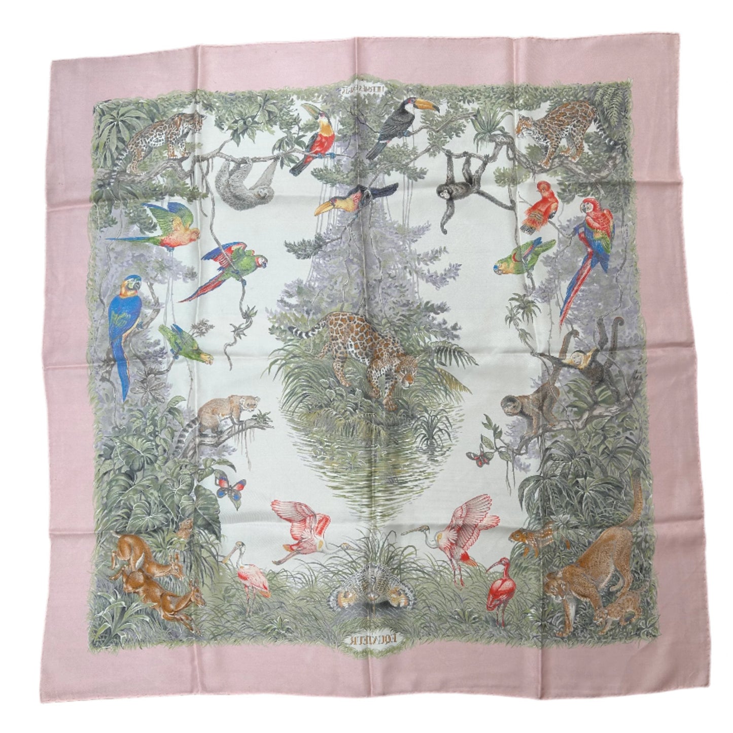 Hermes Equator Silk Scarf