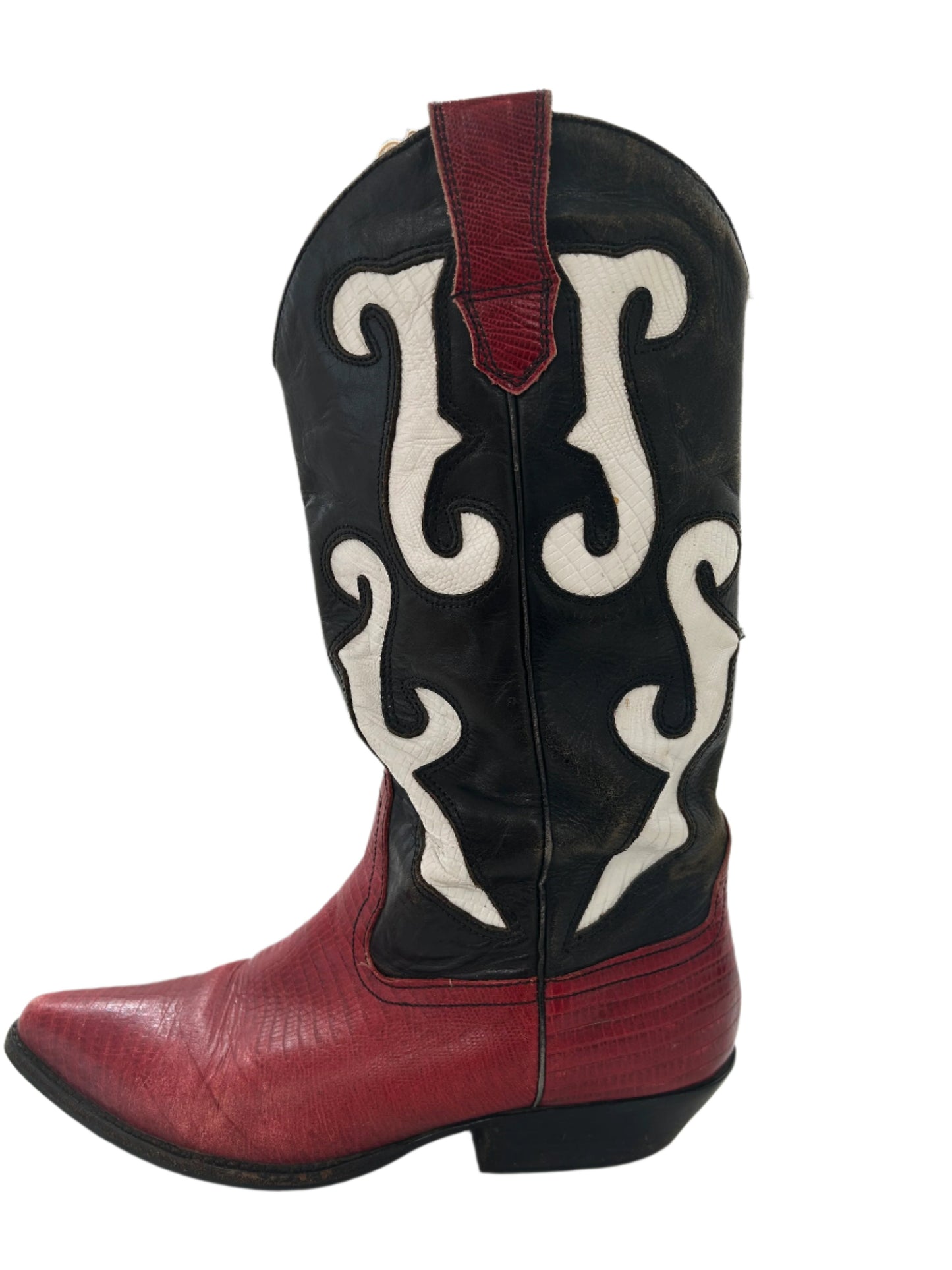 Nine West Romnee 1990's Snip Toe Cowboy Boots