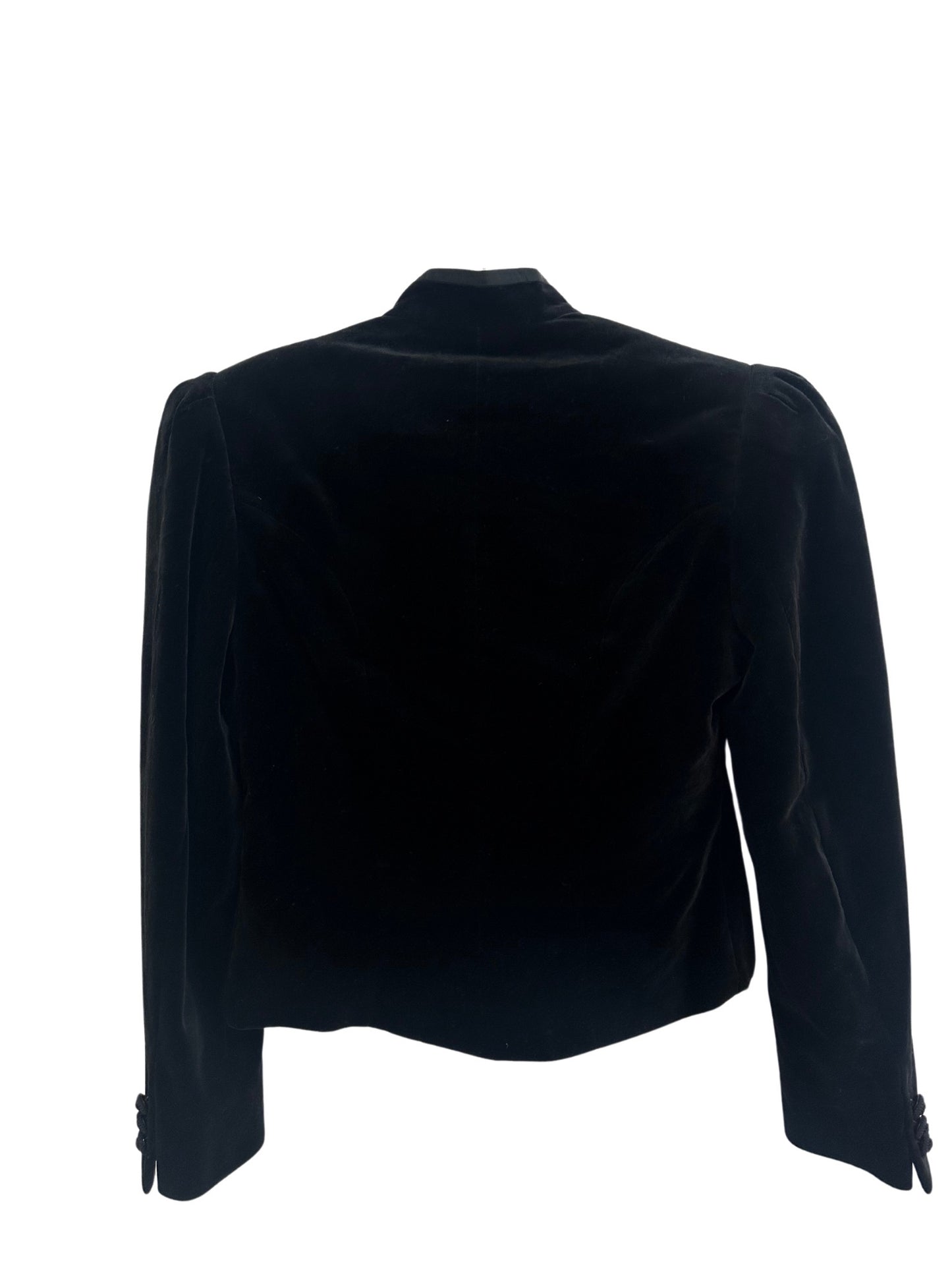 Escada 90's Velvet Shoulder Pad Jacket