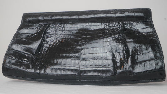 Nancy Gonzalez Crocodile Clutch