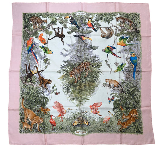 Hermes Equator Silk Scarf