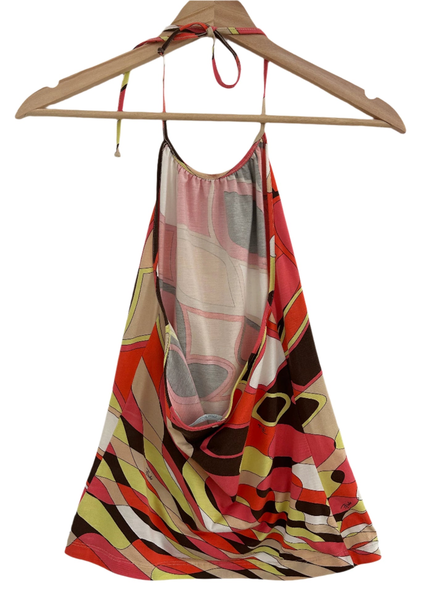 Emilio Pucci Cotton Halter Top