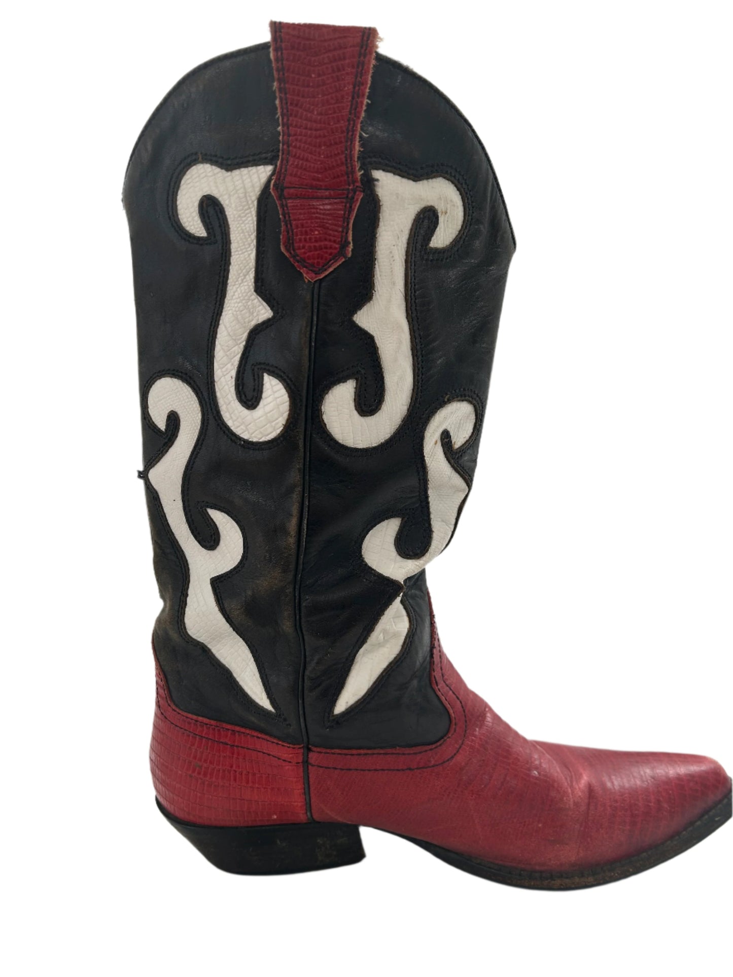 Nine West Romnee 1990's Snip Toe Cowboy Boots