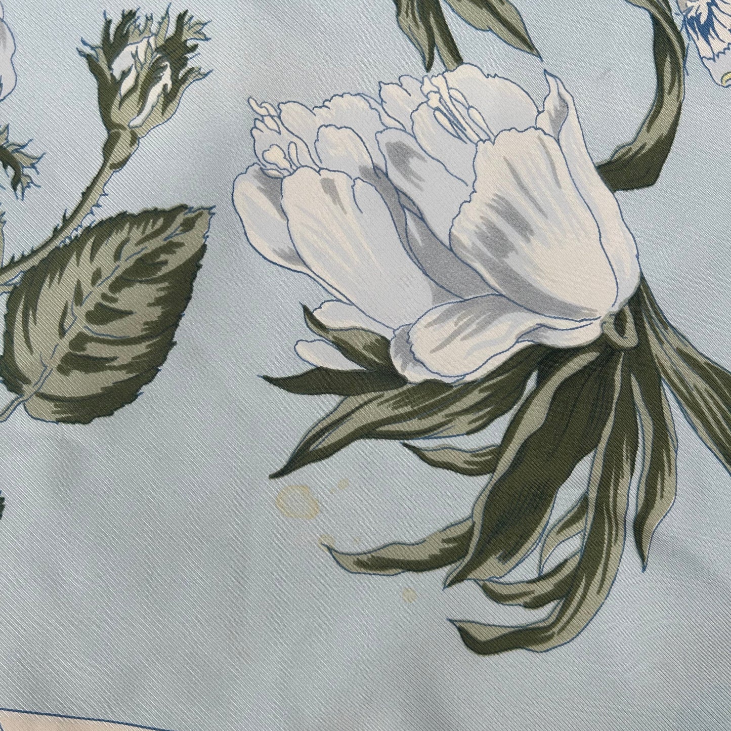 Hermes "Quai Aux Fleurs" Silk Scarf