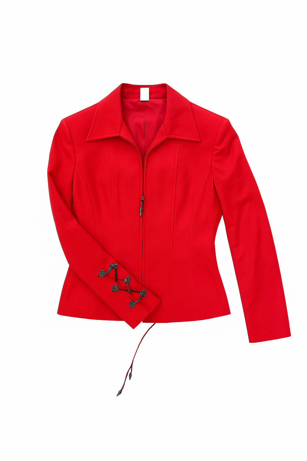 Versace Snake Lace Up Back Blazer