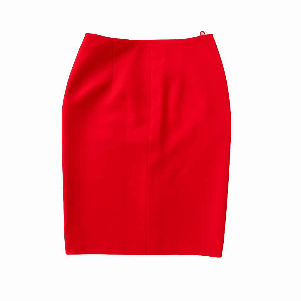 Versace Snake Lace Back Skirt