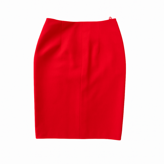 Versace Snake Lace Back Skirt