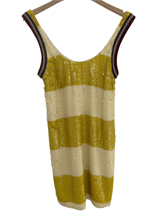 Phillip Lim Striped Sequin Jersey Dress