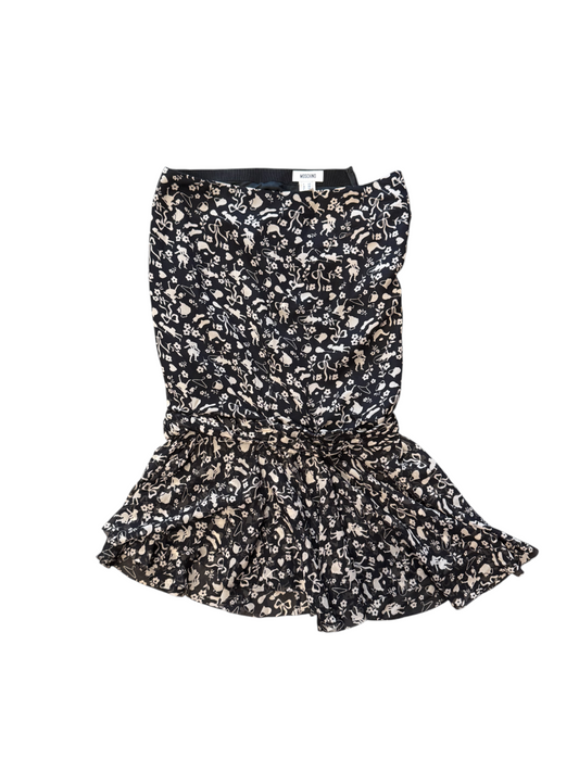 Moschino Tea Party Silk Skirt