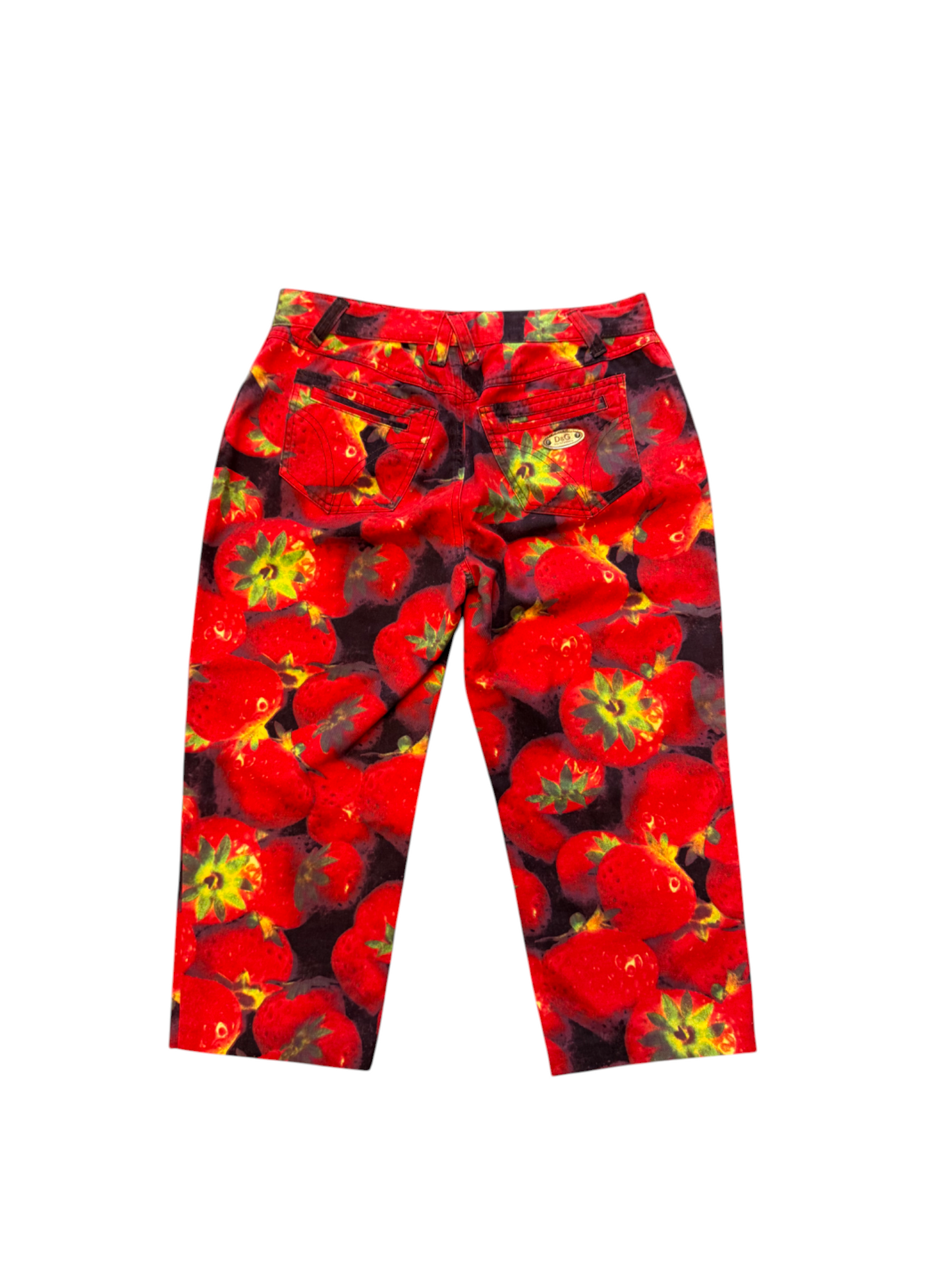 Dolce & Gabbana Strawberry Capris