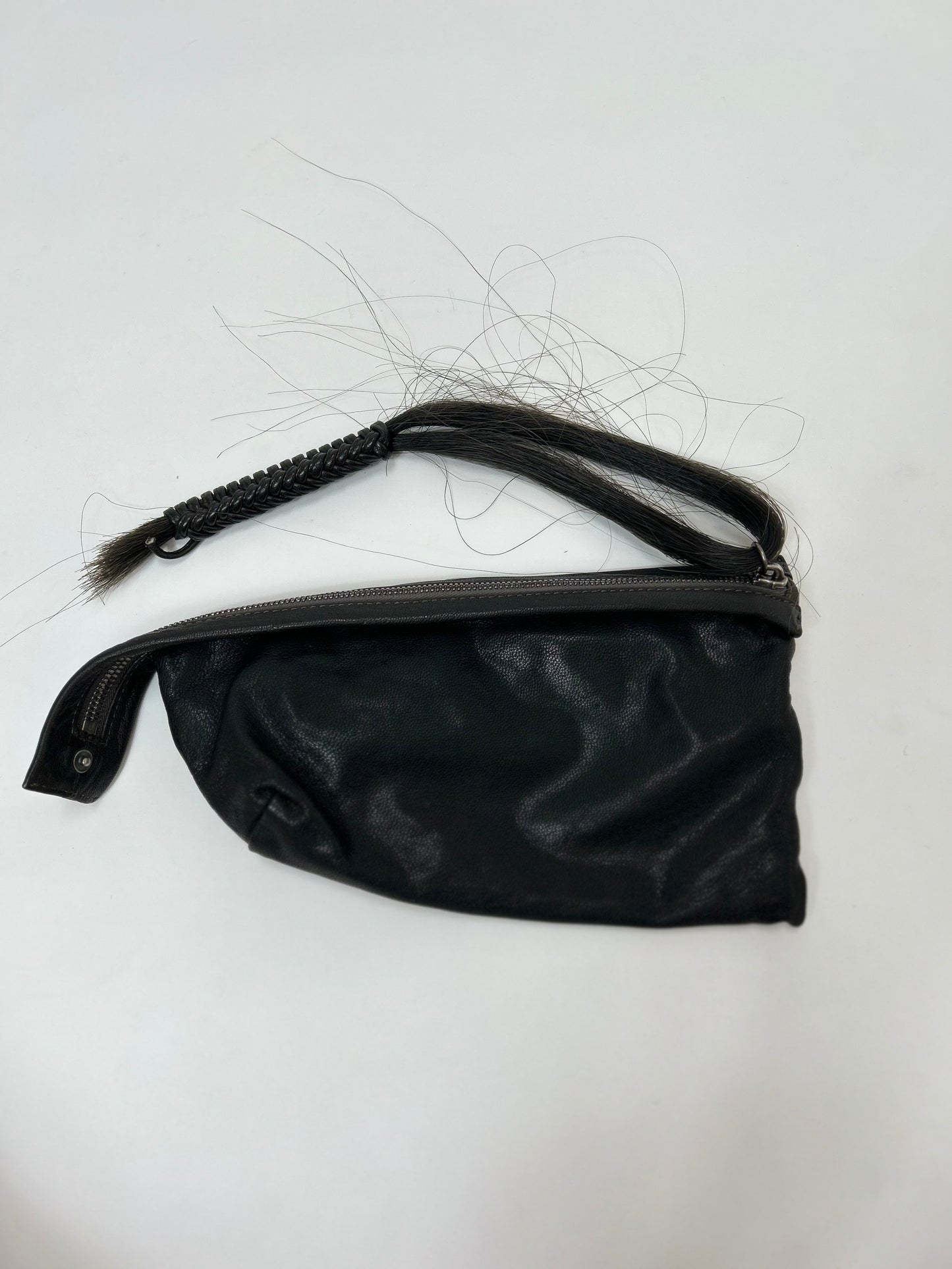 Helmut Lang Horse Hair Clutch