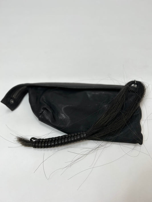 Helmut Lang Horse Hair Clutch