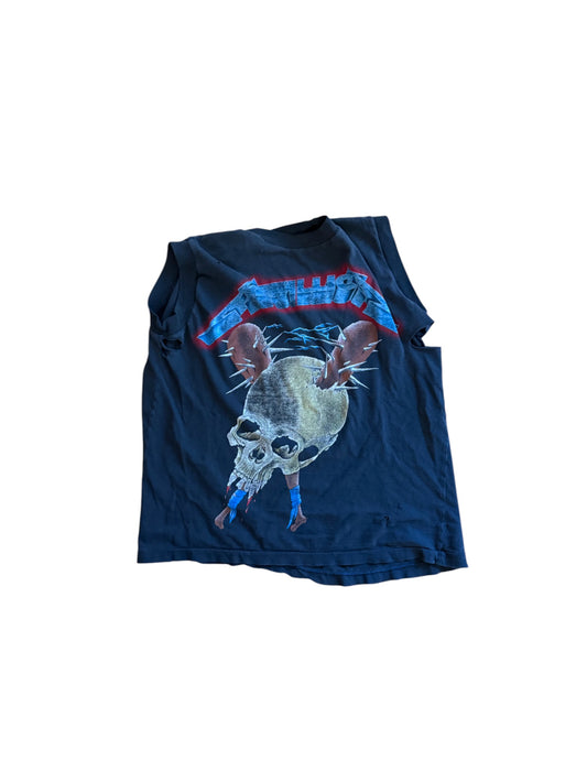 Metallica Skull Sleeveless Tee