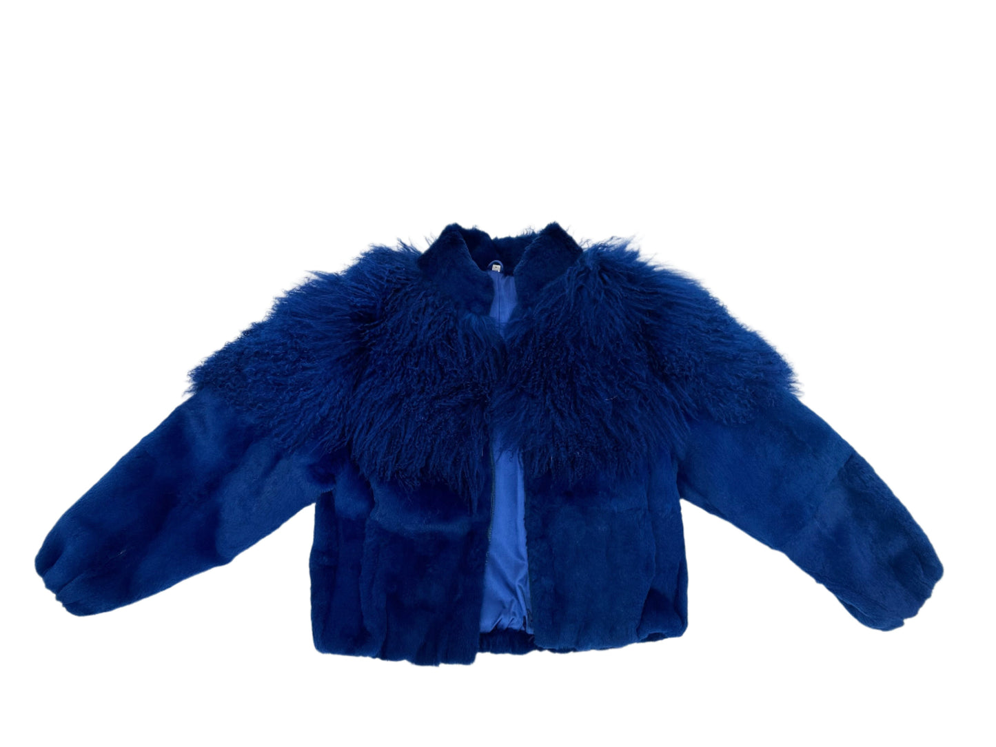 80'S Mongolian Sheep Fur Coat